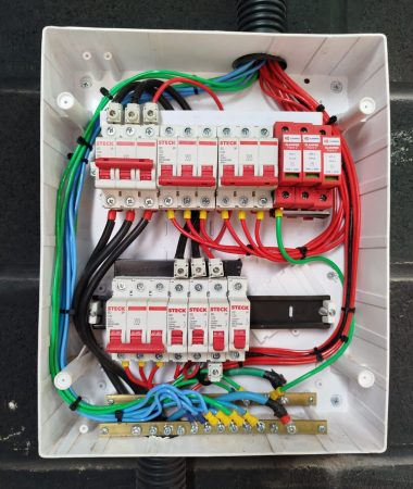Quadro de energia eletrica